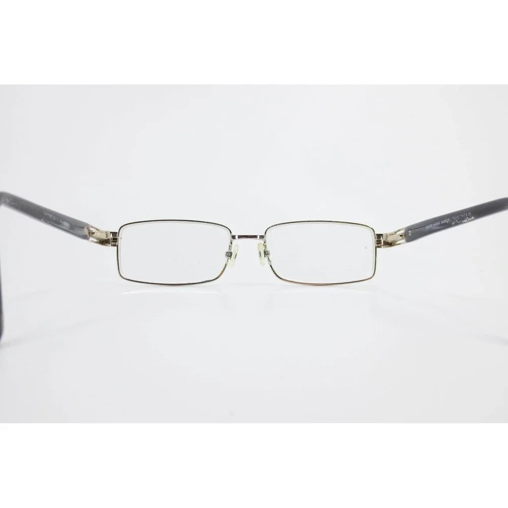 Robert Harris Sanford Gold Tortoise Rectangular Eyeglass Frames 54-18-140 Y GOLD